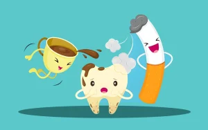 Smoking Tooth Stains